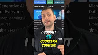 I Bought 50 Coursera Courses and I spent 2000 on them [upl. by Skerl298]