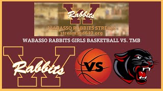 WABASSO RABBITS GIRLS BASKETBALL VS TMB  2024 [upl. by Eilla]