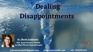 Dealing Disappointments In Hindi Hypnosis Mindfulness Relaxation [upl. by Tiena]