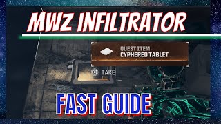 MWZ How to complete INFILTRATOR Act 1 Tier 4 Mission [upl. by Yrallih]