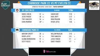 Chirnside Park CC v Mt Evelyn CC [upl. by Meris]