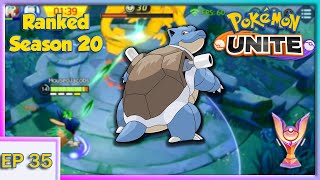 Pokémon Unite Ranked Season 20  Blastoise Defense not enough [upl. by Sitarski]