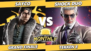 BnB 48 GRAND FINALS  Sayco Steve Dragunov Vs ShockDuO Victor Tekken 8 [upl. by Eilis191]