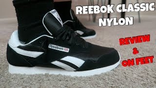 REEBOK CLASSIC NYLON REVIEW AND ON FEET [upl. by Dett]