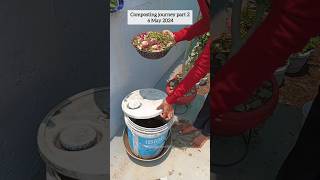 How to make kitchen compost at home part 2 shorts compost [upl. by Ecidnak666]