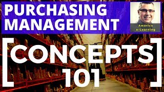 Lesson 1  Purchasing management  concepts 101  Learn main concepts in corporate purchasing [upl. by Thedric]