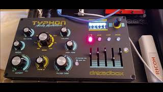 Roland SP404MK2 amp Dreadbox Typhon share SciFi Glitchy Nasty Attitudes [upl. by Ruff958]