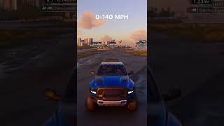 Ram trx 0140 mph drag race thecrew thecrewmotorfest race dragrace speed [upl. by Hansiain316]