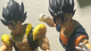 Gogeta vs vegito animation dbzanimation [upl. by Letsou]