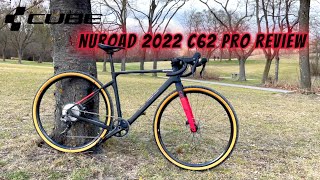 Gravel Bike Test Cube Nuroad 2022 C62 Pro Review und erster Eindruck  Bikepacking Fahrrad Test [upl. by Elynad954]