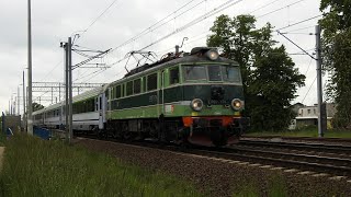 Zielona EP07174 z IC 651023 Mamry do Białegostoku [upl. by Auqenwahs]