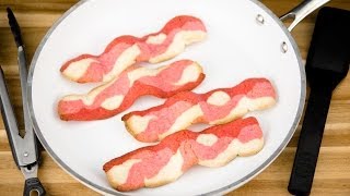 How to Make Bacon Cookies for Fathers Day from Cookies Cupcakes and Cardio [upl. by Ormond]