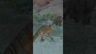 METRIACANTHOSAURUS vs TOROSAURUS jurassicworld jurassicworldevolution2 gaming dinosaur fight [upl. by Halden]