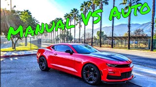 Camaro Manual or Automatic Which Transmission to Buy [upl. by Nauq]