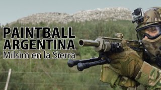 Paintball Argentina Paintball Milsim en Sierra La Barrosa [upl. by Purity]