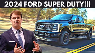 2024 Ford Super Duty Is It Worth The Upgrade Engine Options Trims Order Guide and more [upl. by Eatnahs]