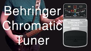 Behringer TU300 Chromatic Tuner Demo [upl. by Ball]