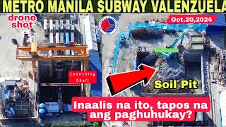 Tapos na ang tunnelingMETRO MANILA SUBWAY UPDATE VALENZUELA STATION amp DEPOTOct20build bettermore [upl. by Danyelle]