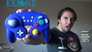 ExLene Wireless GameCube Nintendo Switch Pro Controller  THE KING [upl. by Marlowe]