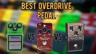 Best Overdrive Pedals  Maxon Od9 Keeley Red Dirt OD  Vox V810 [upl. by Ylluz]