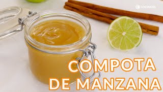 COMPOTA de MANZANA ¡Casera sencilla y deliciosa  Cocinatis [upl. by Allertse]