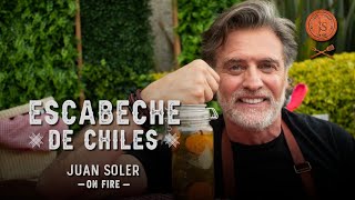 Cómo hacer chiles en vinagre  Juan Soler On Fire [upl. by Llevrac]