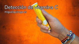 Detección de vitamina C [upl. by Ahsakal143]