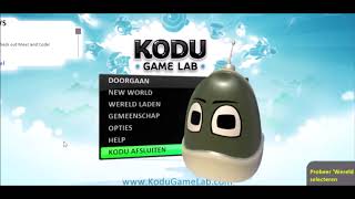 Intro Kodu game lab Davy Robberechts [upl. by Aleta]