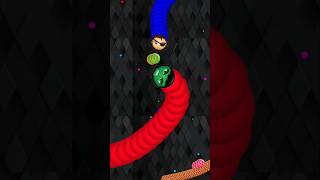 worms zone io  cacing besar superhero Zombie Knight  slither snake [upl. by Yarezed]