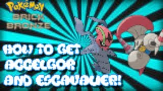 HOW TO GET ACCELGOR AND ESCAVALIER POKEMON BRICK BRONZE  VyVan Does Pokemon [upl. by Inal]