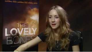 Saoirse Ronan talks about her role in Peter Jacksons The Lovely Bones [upl. by Boggs]