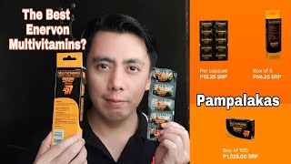 A NURSE REVIEWS ENERVON ACTIV MULTIVITAMINS MINERALS  GINSENG  ROYAL JELLY  REAL TALK [upl. by Oahc139]