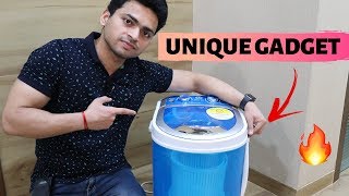 MINI PORTABLE WASHING MACHINES REVIEW MINI WASHER WITH SPIN FOR A BEDSITTER OR SMALL HOUSE [upl. by Eikkin]