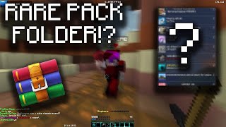 Best PotPvPHCFGapple Pack Folder 3 Rare amp 8 packs [upl. by Edgar]