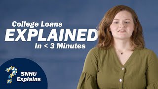 Student Loans  Overview of Federal Student Loans [upl. by Ahtaga]