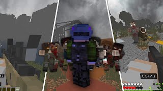 APOCALIPSIS ZOMBIE transforma tu MCPE y Sobrevive asta el FINAL  2024 🧟 [upl. by Ailedua]