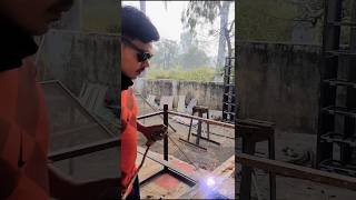 Double angle welding for beginnersangle joint weldingshort [upl. by Annas]