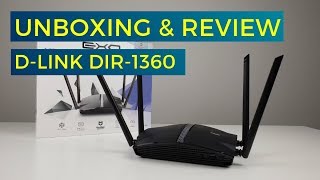 Unboxing amp Review DLINK DIR1360  An Affordable Smart Mesh WiFi Router [upl. by Marlowe]