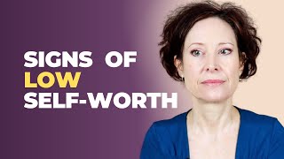 How To Tell You Have Low Self Worth  signs you have low self worth and how to increase self esteem [upl. by Ecneps991]