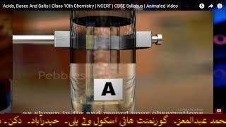 reaction of carbonates and metal hydrogen carbonate with acids produce carbon dioxide gas [upl. by Rot]