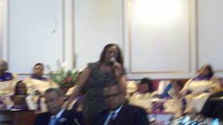 Darlene Bonner Sings quotThe Lord Is Blessing Mequot Beaumont Texas [upl. by Vedi442]