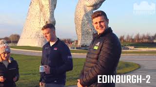 1872 Cup  Edinburgh v Glasgow at the Kelpies [upl. by Tonry]