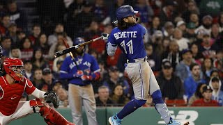 Every Bo Bichette Home run vs Boston Red Sox 8 [upl. by Donnie]