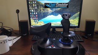 FS2020  Setting up and configuring controls on the Hotas 4X [upl. by Nestor469]