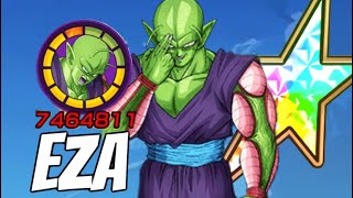 WISE WARRIOR 100 INT PICCOLO EZA REVIEW DBZ DOKKAN BATTLE [upl. by Dlorag]