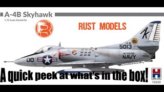 Hobby 2000  A 4B Skyhawk  A quick peek at whats in the box [upl. by Sherris]