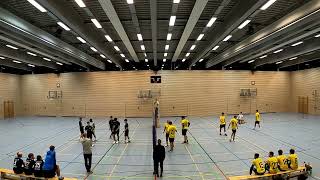 Volleyball Pokalspiel TSV Crailsheim 2 vs SG Sportschule Waldenburg 2 10112024 [upl. by Elacim]