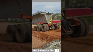 The Process Of Moving A Cement Bridge From One Place To Another [upl. by Lindsley]