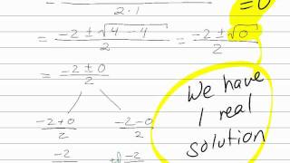 Using the Discriminant of the Quadratic Formula [upl. by Hsekin322]