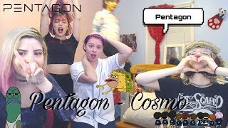 Pentagon  quotCosmoquot MV Reaction With AUY Dance Studio [upl. by Otrebilif]